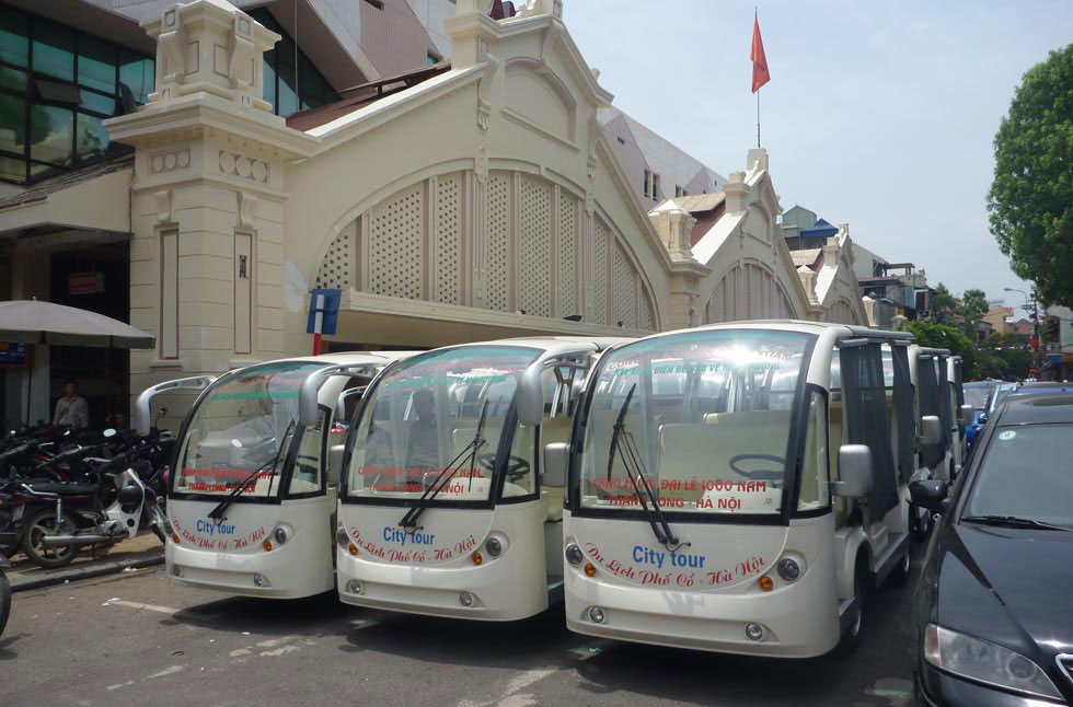 越南城市公交电动观光车
