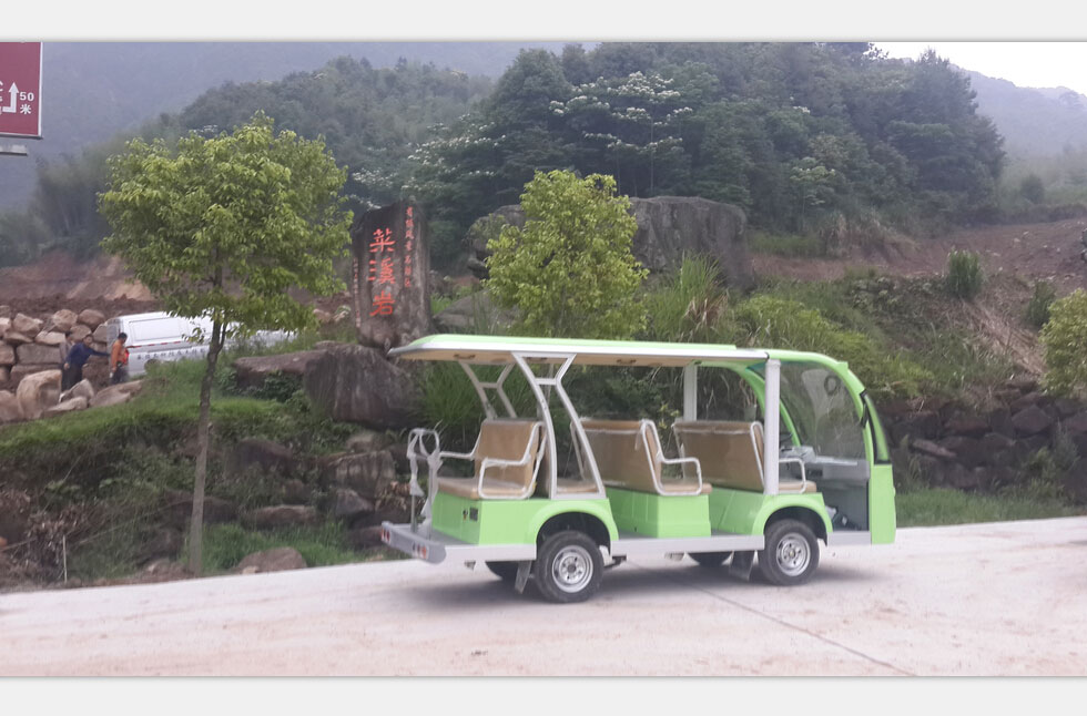 菜溪岩电动观光车巡逻车