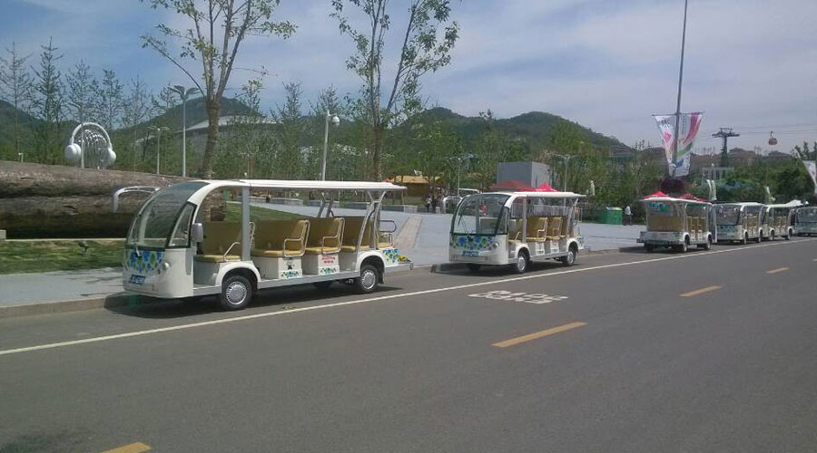 青岛世园会电动观光车